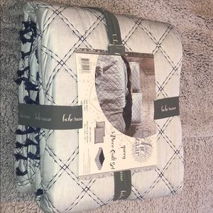 3 piece queen quilt set